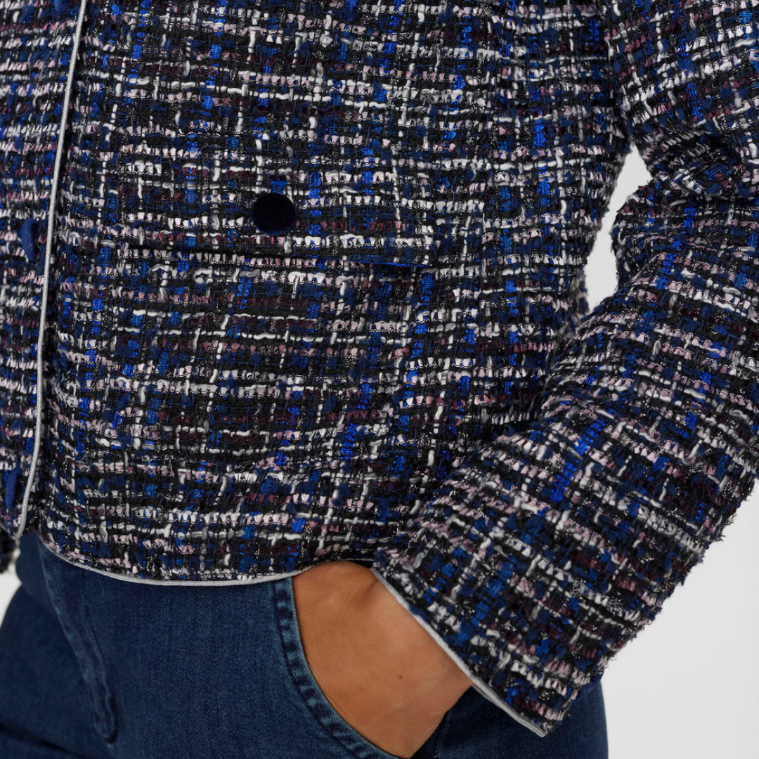 NÜMPH - BLAZER - HATTIE 704723 - CLEMATIS BLUE