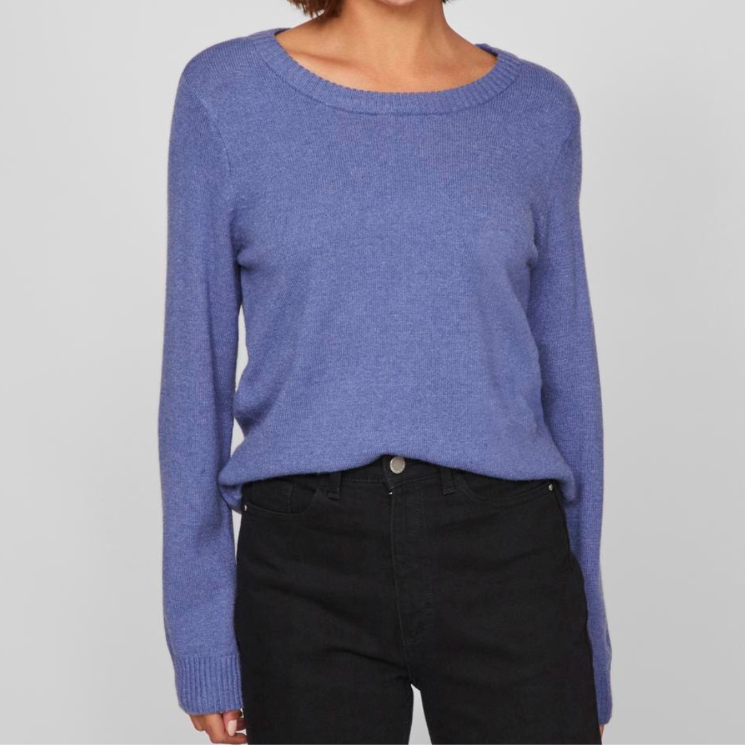 VILA - STRIK - RIL 14054177 - BIJOU BLUE/DARK MELANGE