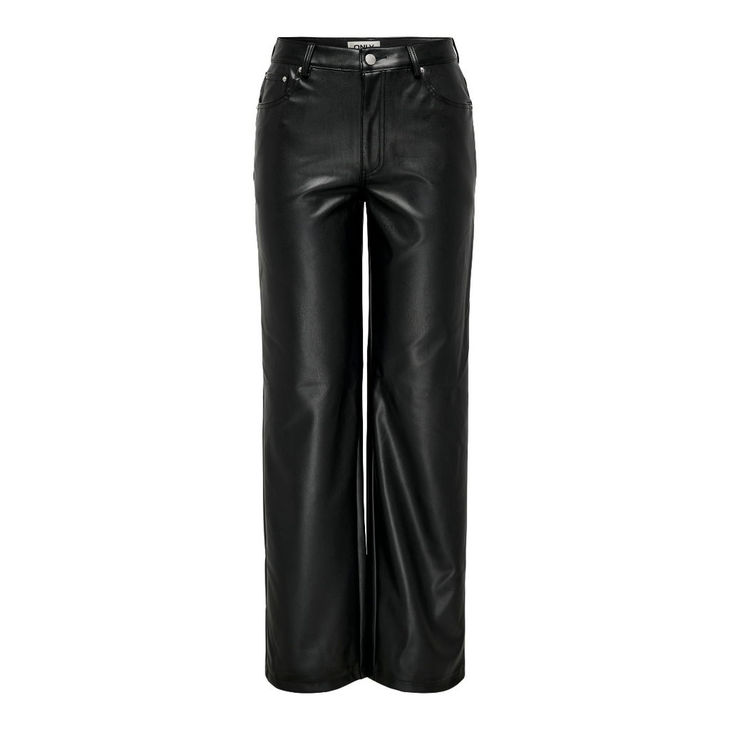 ONLY - BUKS - KIRI FAUX LEATHER 15324777 - BLACK