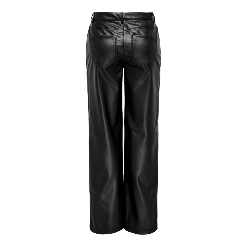 ONLY - BUKS - KIRI FAUX LEATHER 15324777 - BLACK
