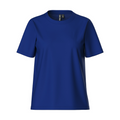 PIECES - T-SHIRT - RIA SOLID 17140802 - MAZARINE BLUE