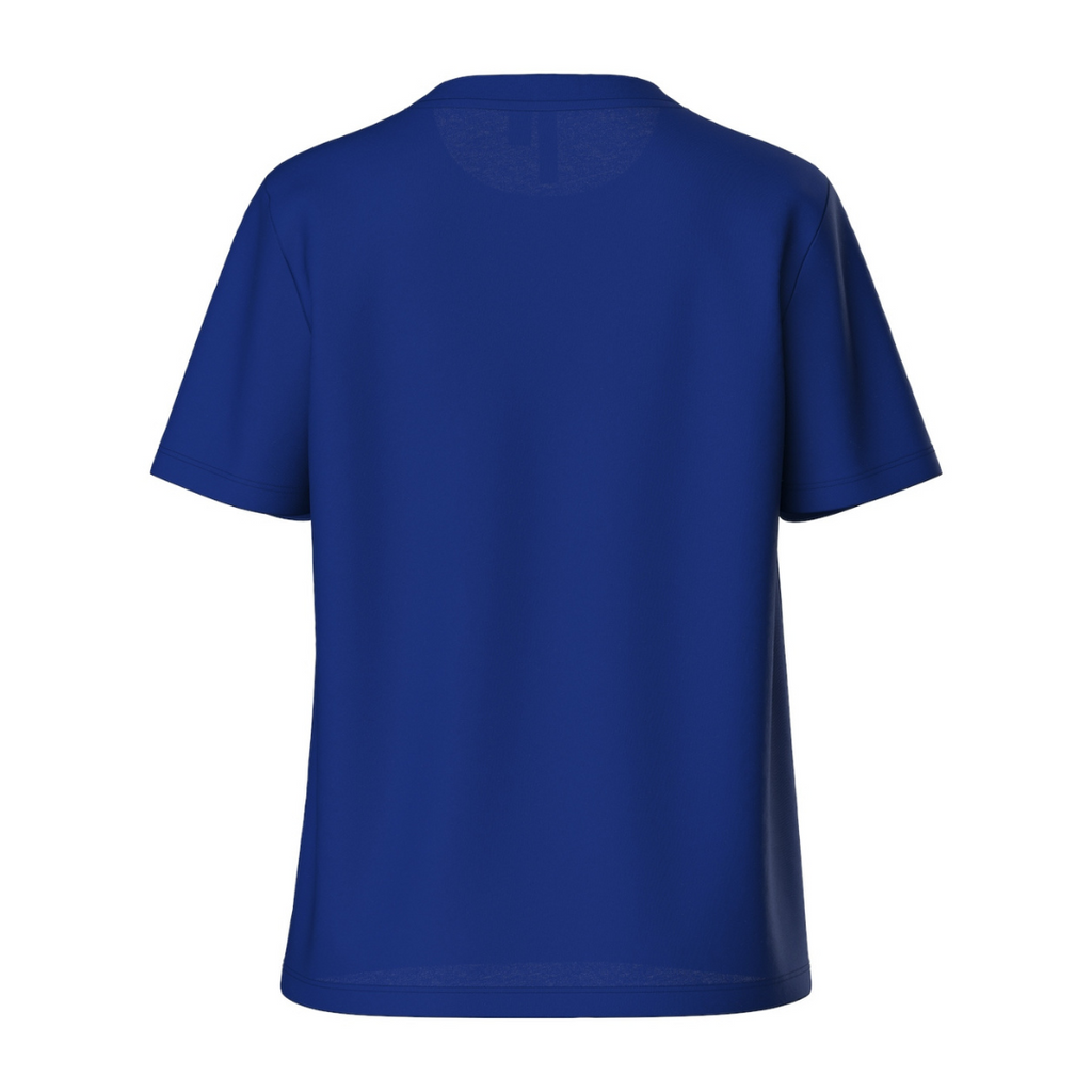PIECES - T-SHIRT - RIA SOLID 17140802 - MAZARINE BLUE