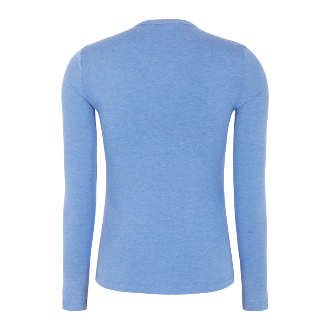 SOFT REBELS - BLUSE - ROMAN SR424-300 - AZURINE MELANGE