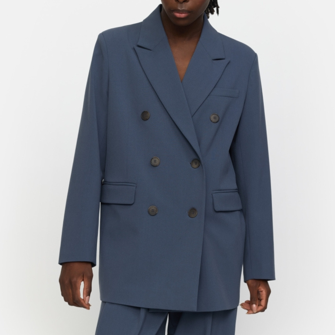 SOFT REBELS - BLAZER - JEN SR524-748 - OMBRE BLUE MELANGE