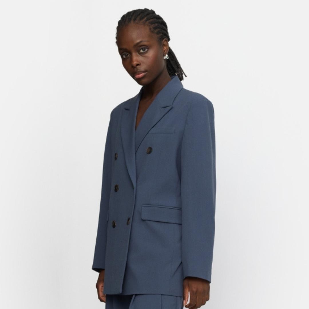 SOFT REBELS - BLAZER - JEN SR524-748 - OMBRE BLUE MELANGE