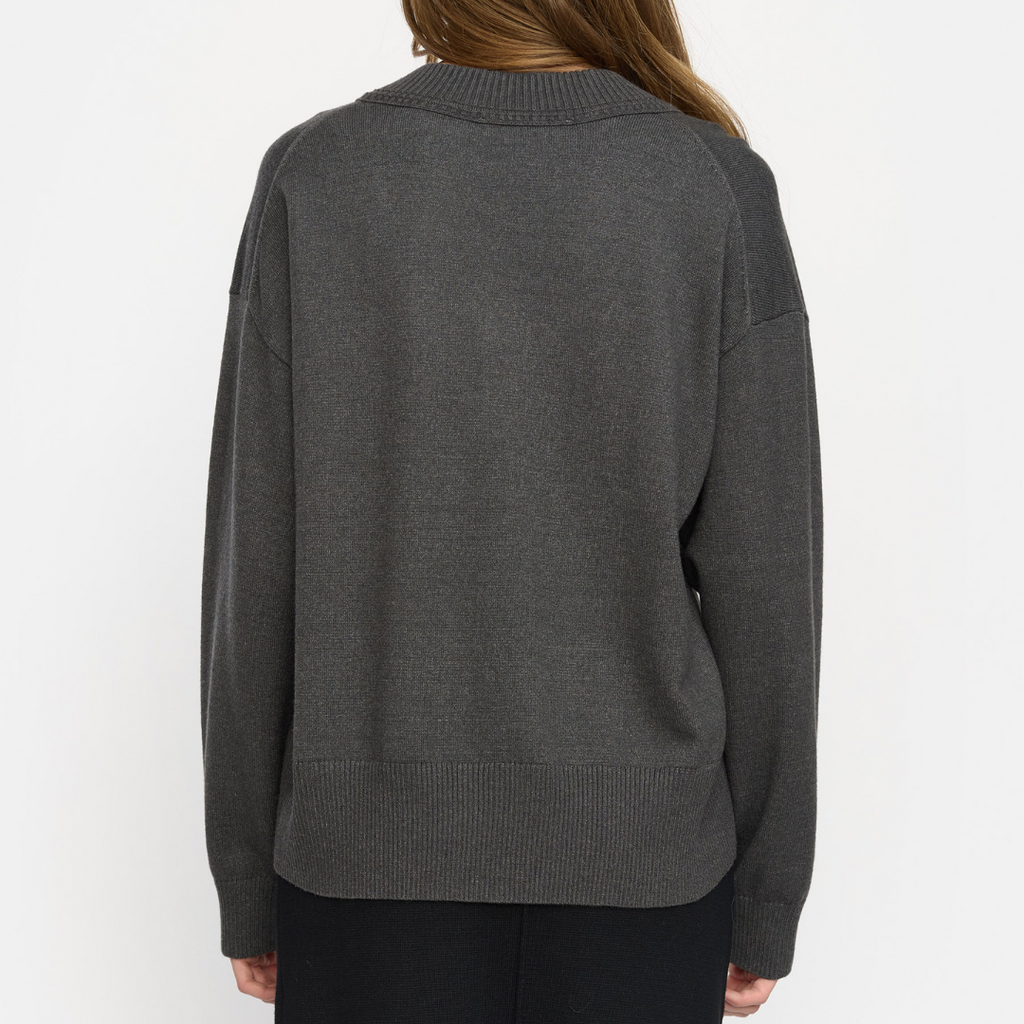 SOFT REBELS - STRIK - MINIS SR624-209 - DARK GREY MELANGE