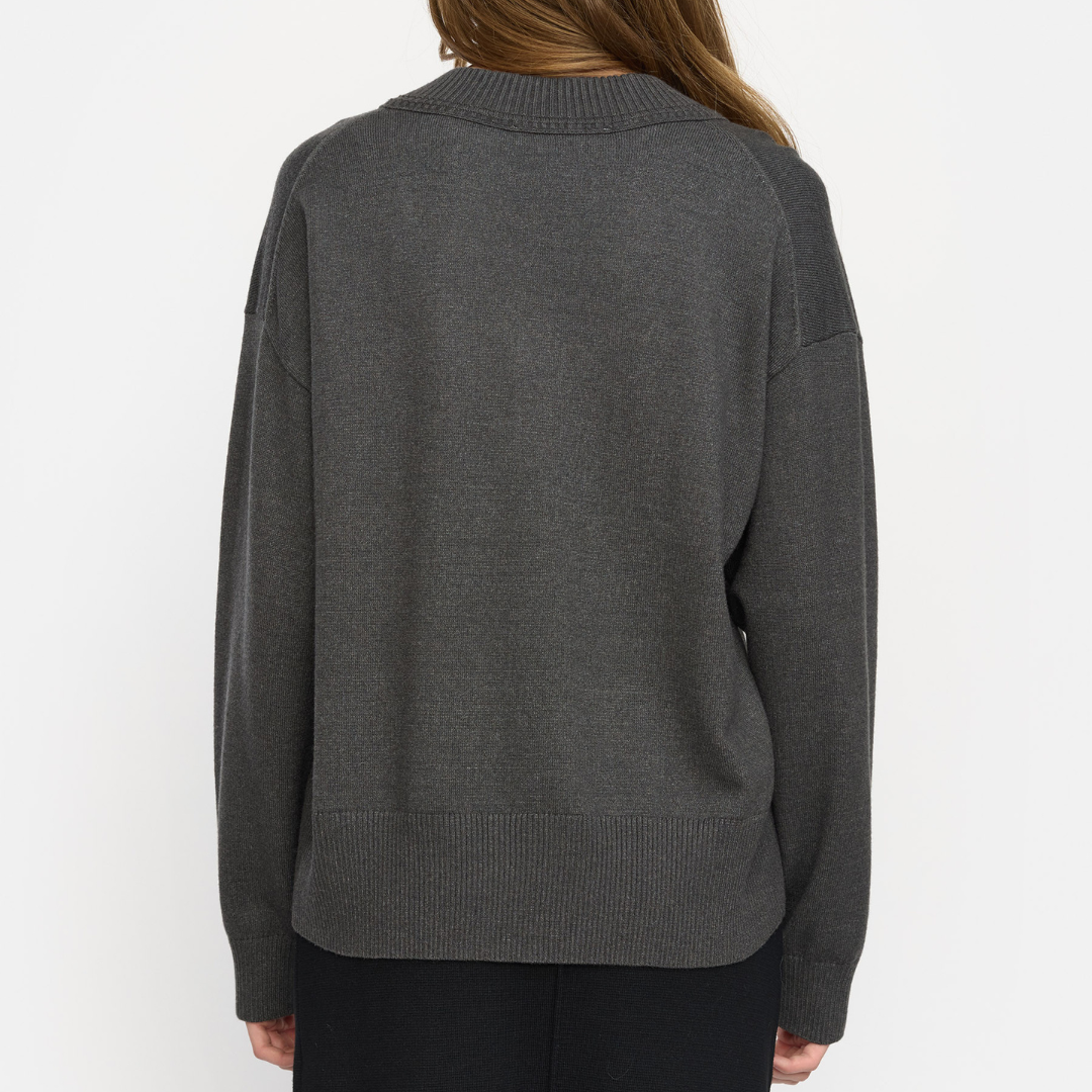 SOFT REBELS - STRIK - MINIS SR624-209 - DARK GREY MELANGE