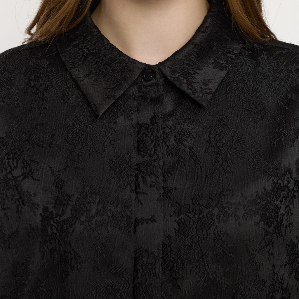 SOFT REBELS - SKJORTE - LEILANI SR624-703 - SORT