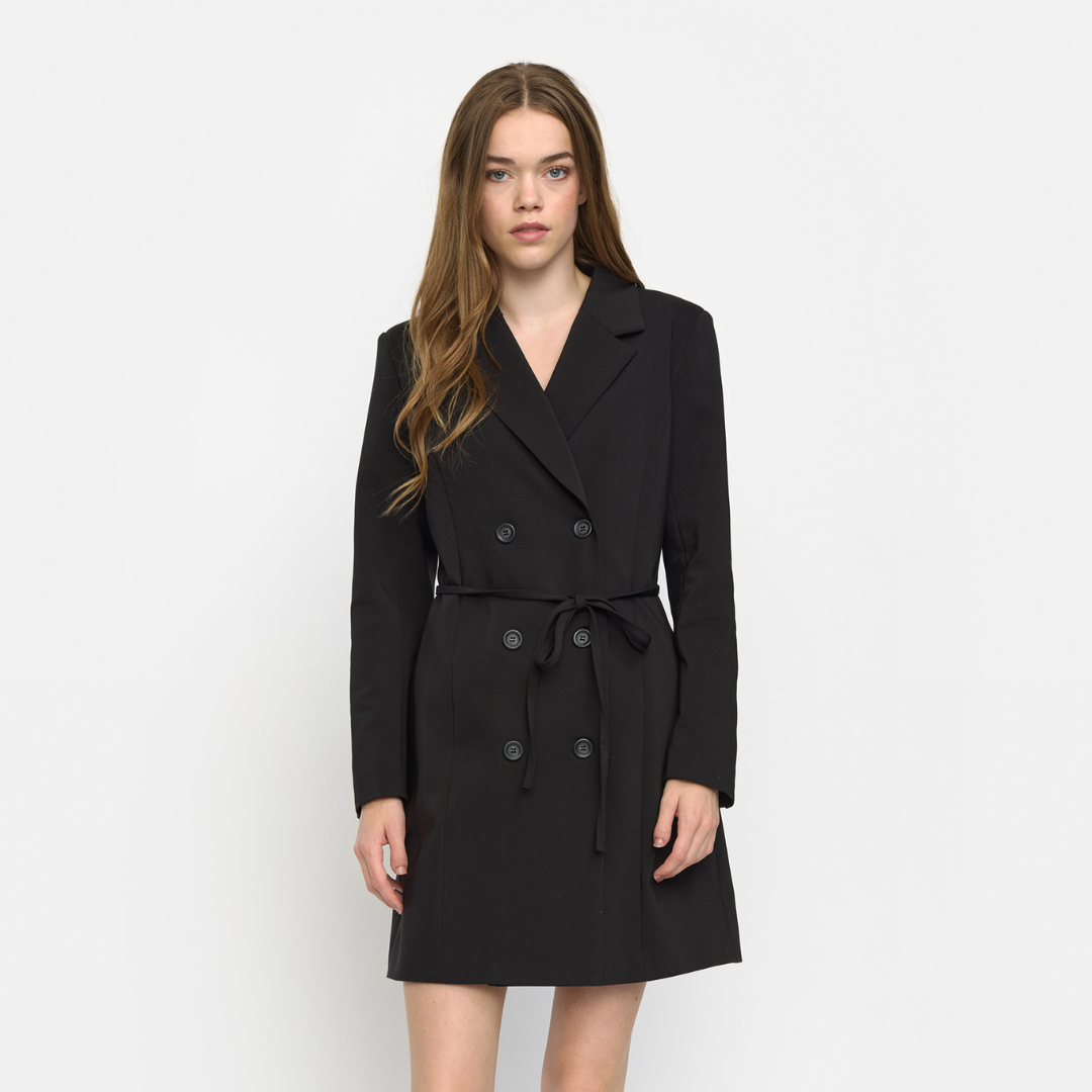 SOFT REBELS - BLAZERKJOLE - HIBISCUS SR624-712 - SORT
