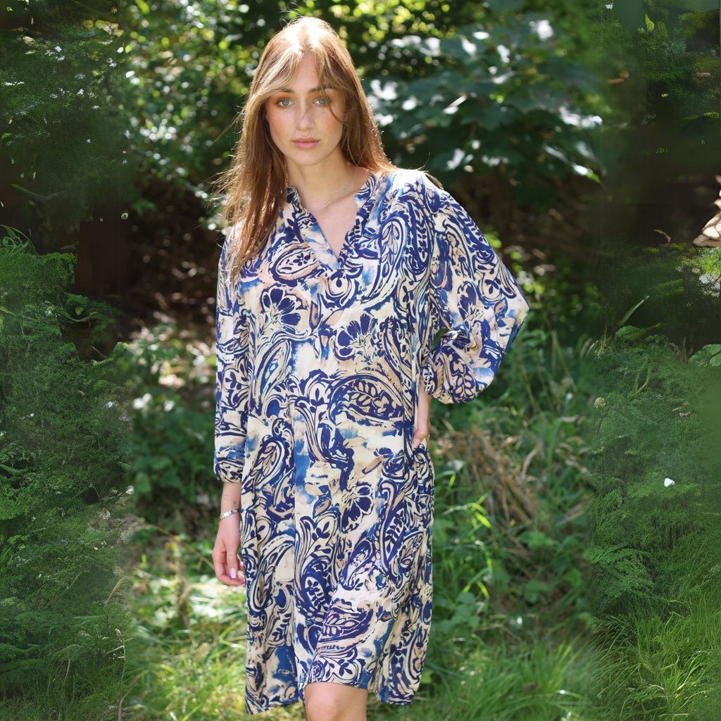 COPENHAGEN LUXE - KJOLE - 3706 - NAVY