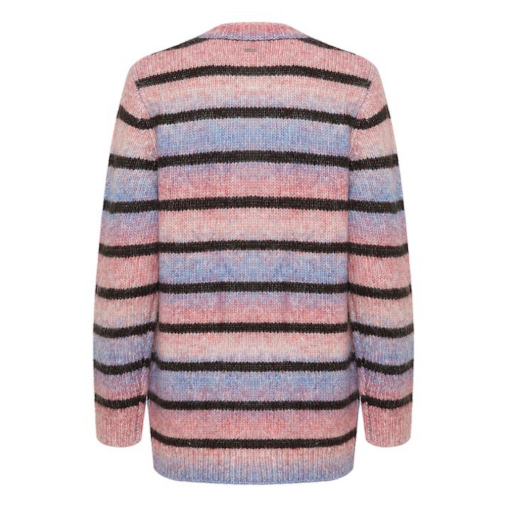 PULZ - CARDIGAN  - MARINA 50208185 - CALYPSO CORAL