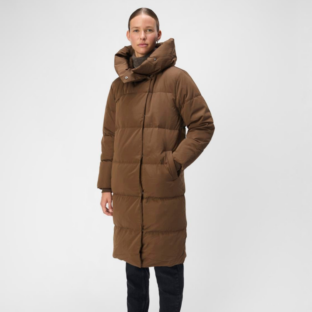 OBJECT - VINTERJAKKE - LOUISE 23030226 - DARK EARTH