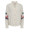 NÜMPH - SKJORTE - JASMINE 704680 - PRISTINE