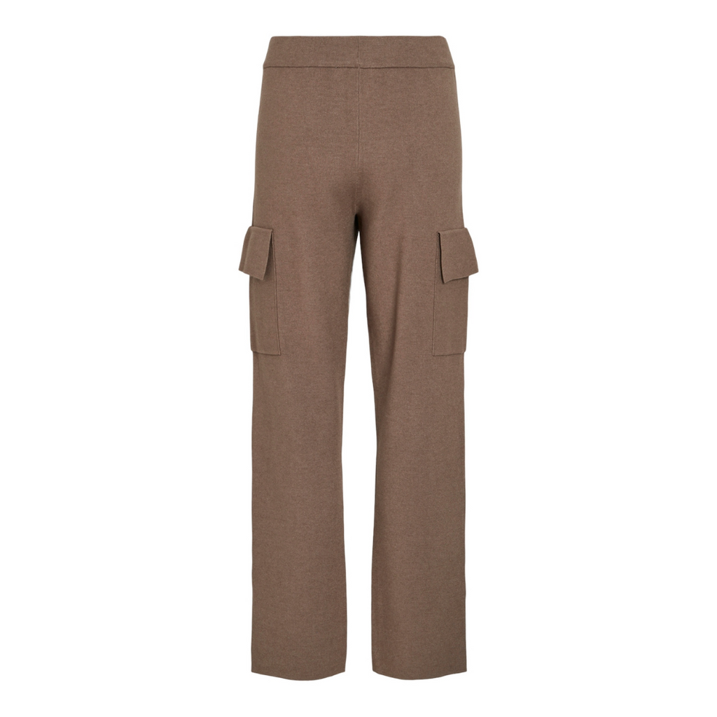 VILA - CARGO BUKS - CASSIE 14098878 - DARK NATURAL MELANGE