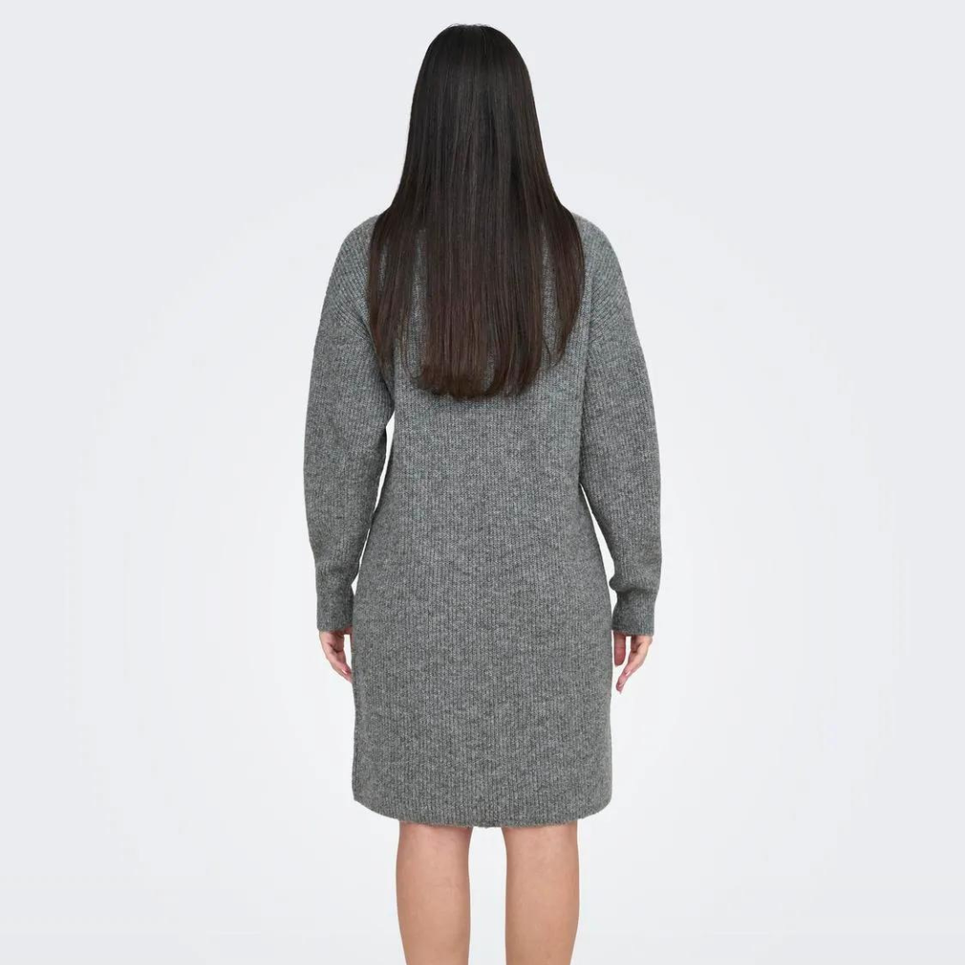 ONLY - STRIKKJOLE - TOKYO 15335831 - DARK GREY MELANGE
