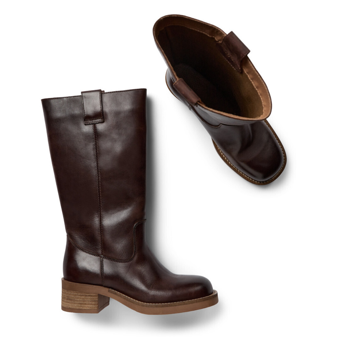PAVEMENT - STØVLE - ANNELI VINTAGE 23339-1 - BROWN