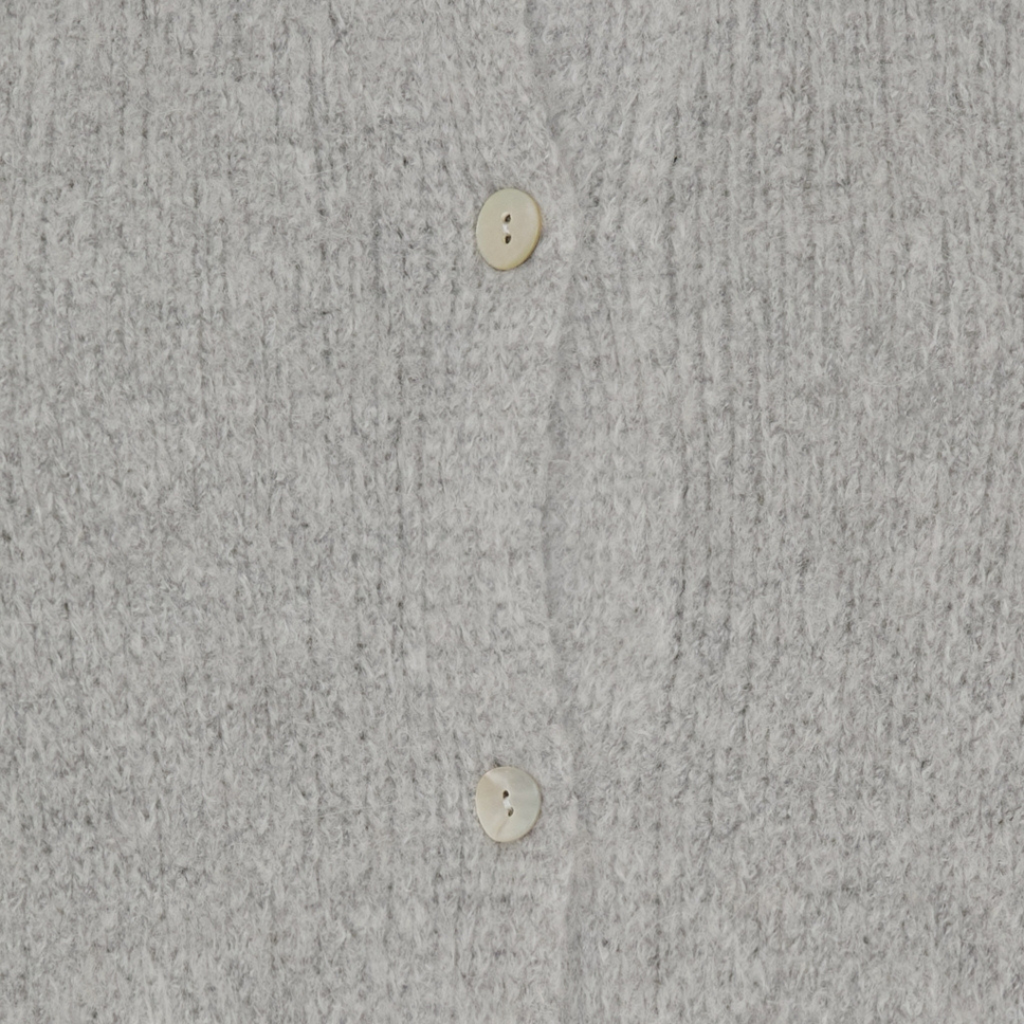 MARTA DU CHATEAU - CARDIGAN - JULIANA 2413 - LIGHT GREY