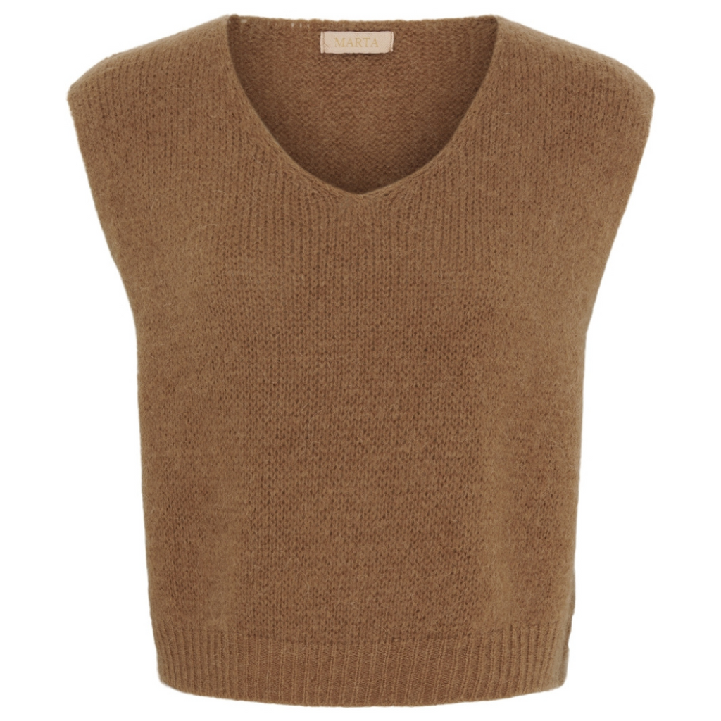 MARTA DU CHATEAU - VEST - MARLENE 5114 - CAMEL 1108