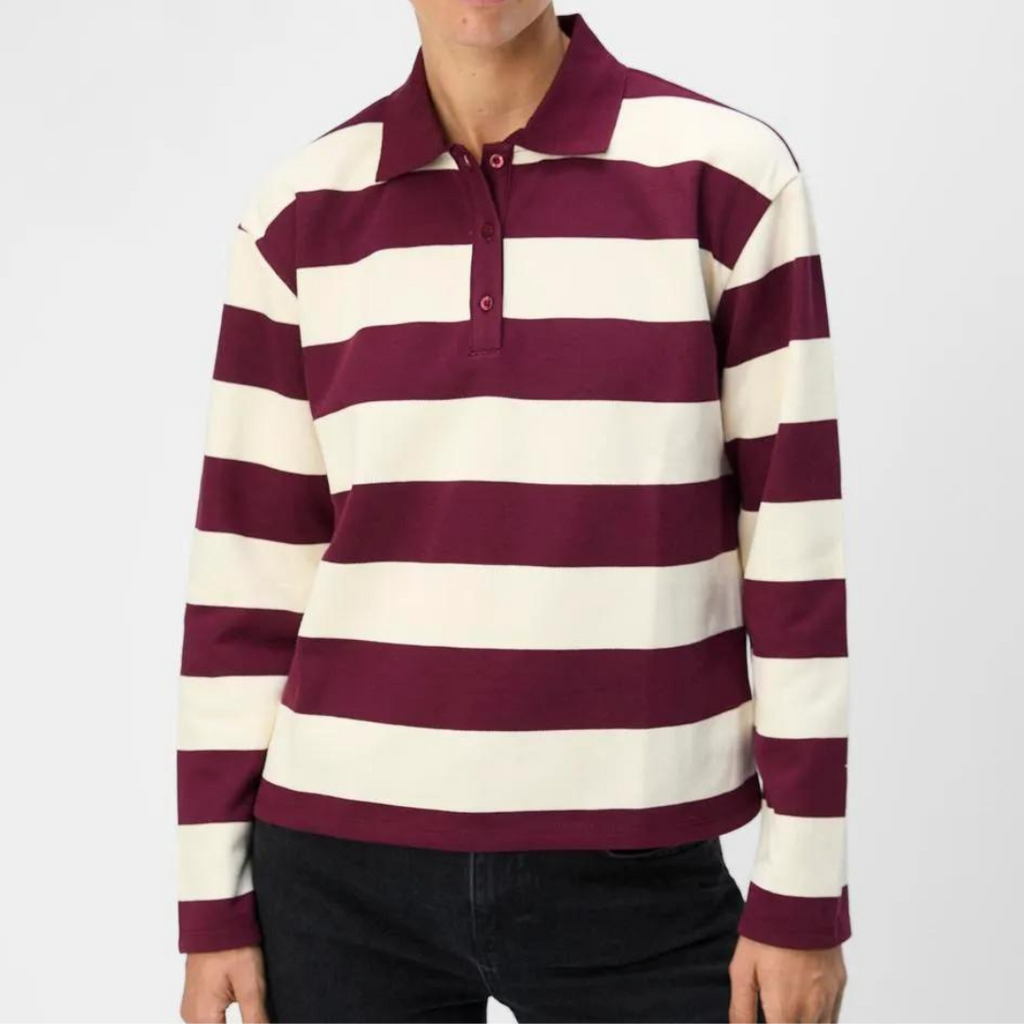 OBJECT - POLO - MILLIE 23046563 - CABERNET WHITE