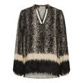 MARTA DU CHATEAU - SKJORTE - EMMANUELLE 38824 - NERO