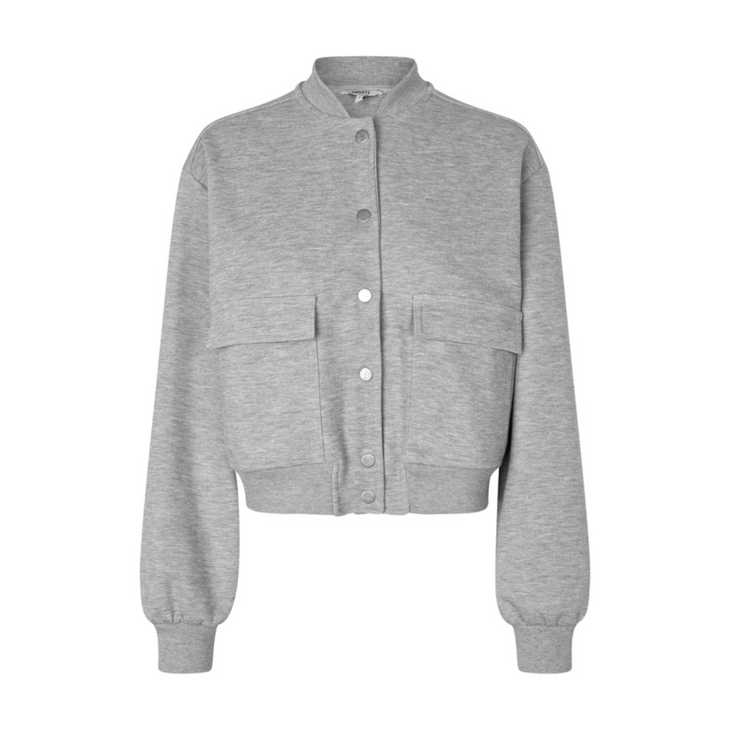 MBYM - SWEAT JAKKE - DANNAS KAI 57969953 - MEDIUM MELANGE