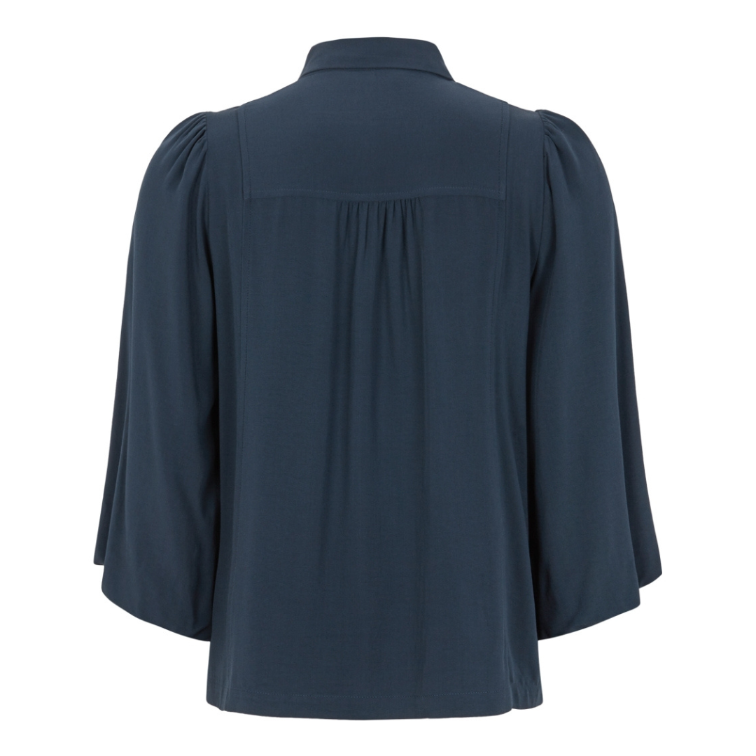 SOFT REBELS - SKJORTE - ELEANOR SR125-701 - TOTAL ECLIPSE