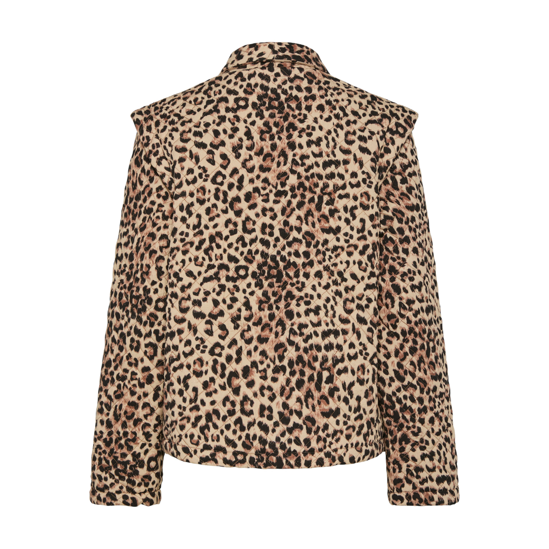 PIECES - JAKKE - SAROLINE 17156101 - TANNIN LEOPARD