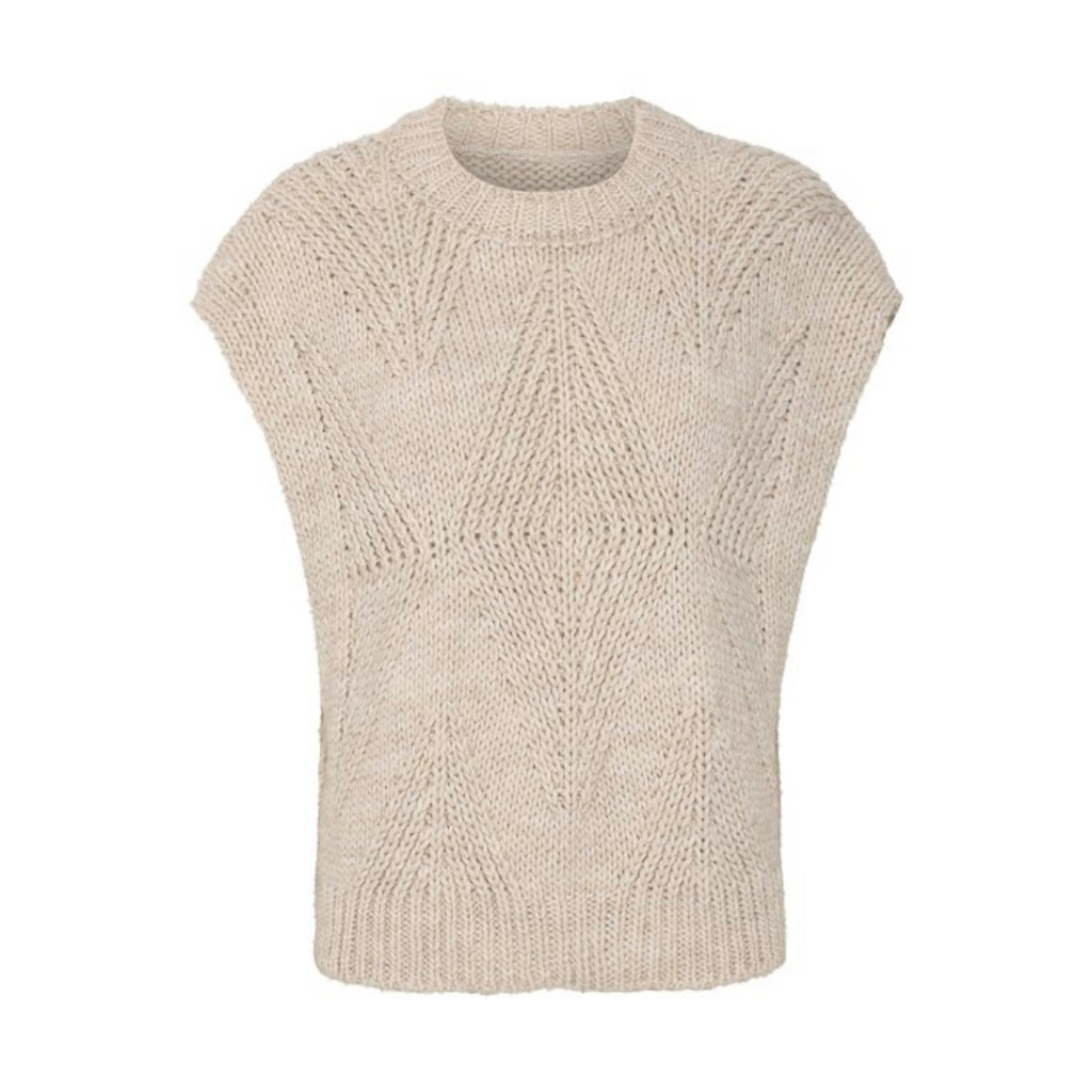 PULZ - VEST - JEMMA 50208831 - STRING MELANGE