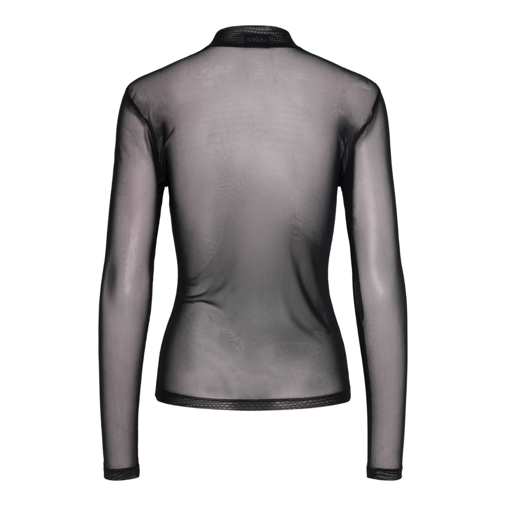 PIECES - MESHBLUSE - NINNI 17151123 - SORT