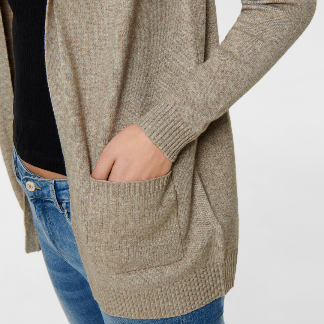 ONLY - CARDIGAN - LESLY 15174274 - BEIGE MELANGE