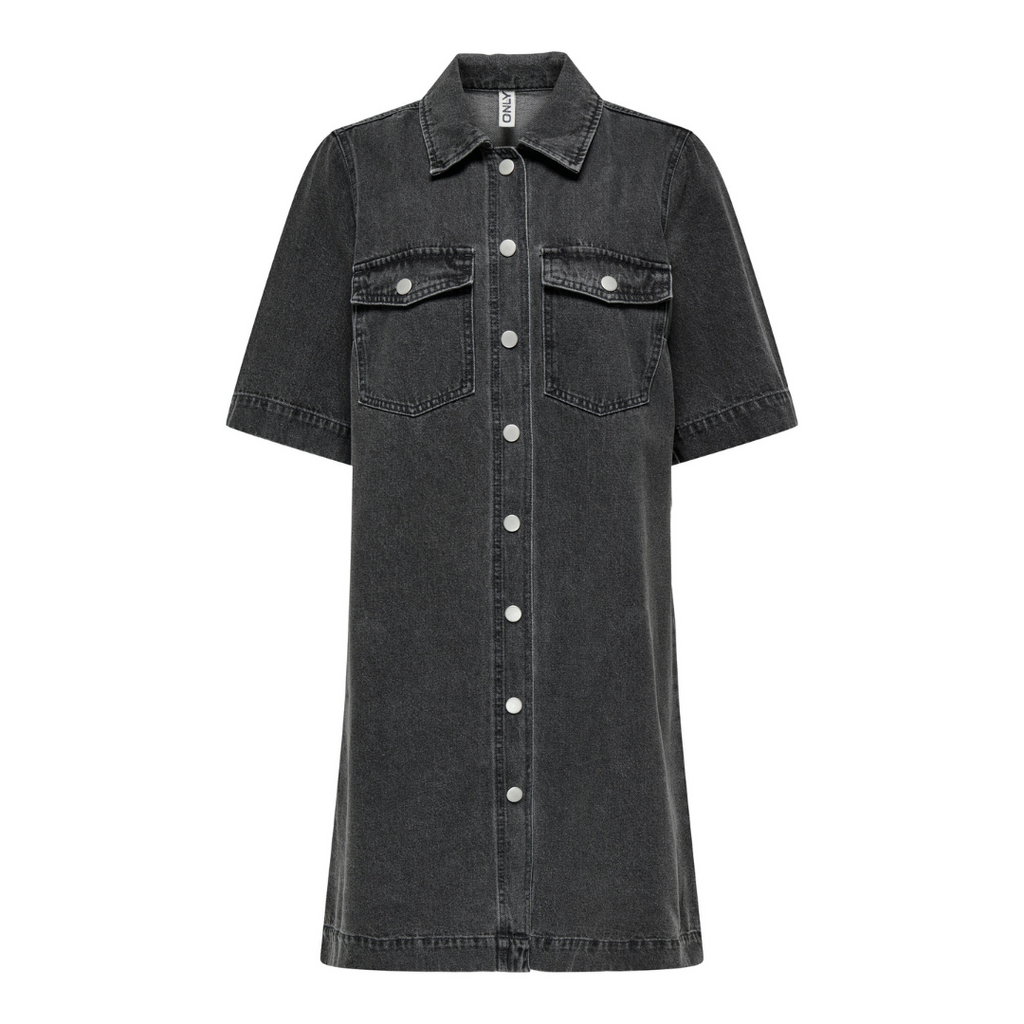ONLY - DENIMKJOLE - BELLE 15324384 - WASHED BLACK