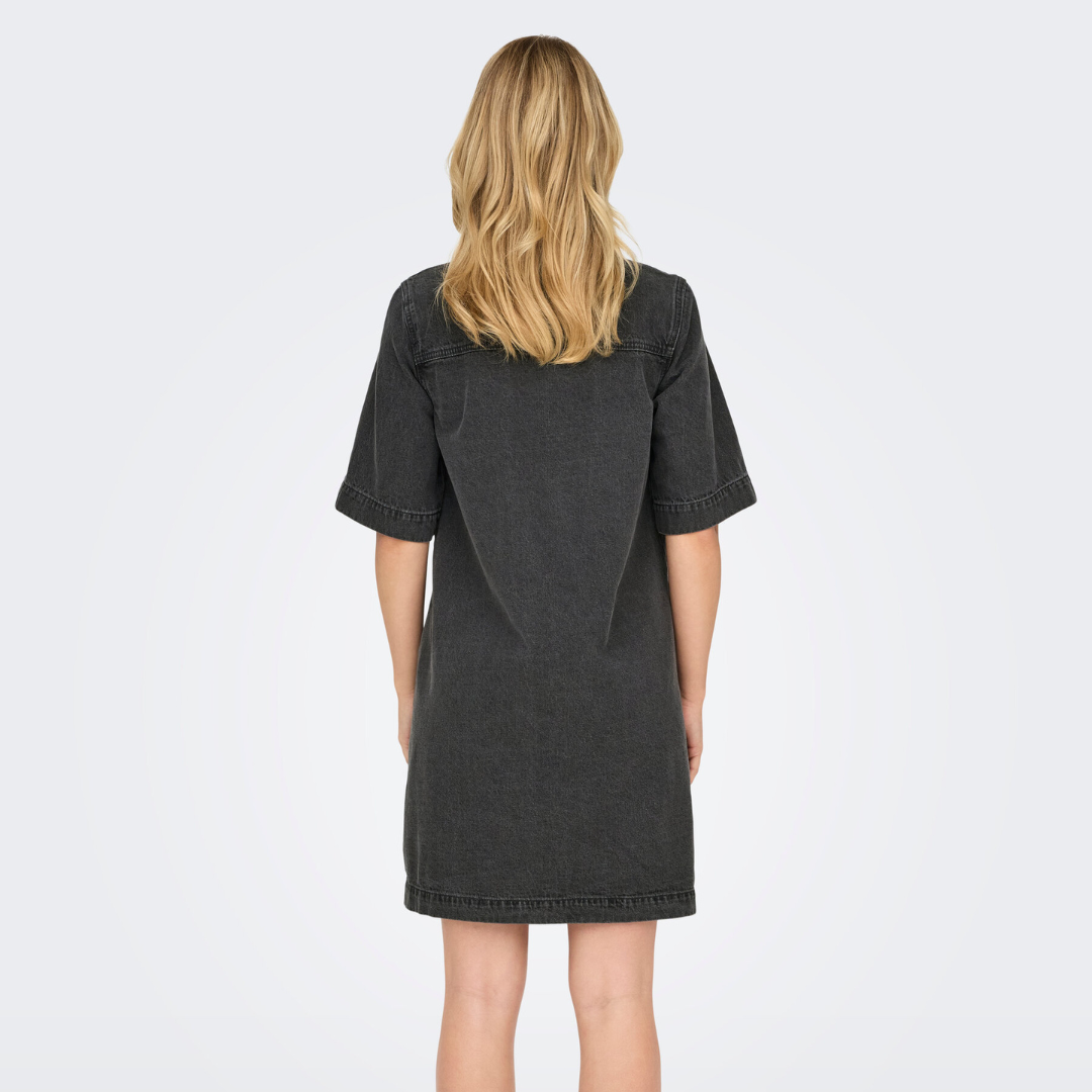 ONLY - DENIMKJOLE - BELLE 15324384 - WASHED BLACK
