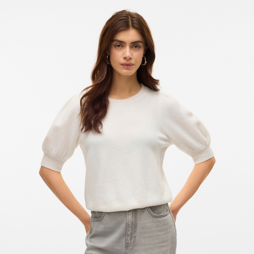 VERO MODA - STRIK - DOFFY 10278313 - SNOW WHITE MELANGE