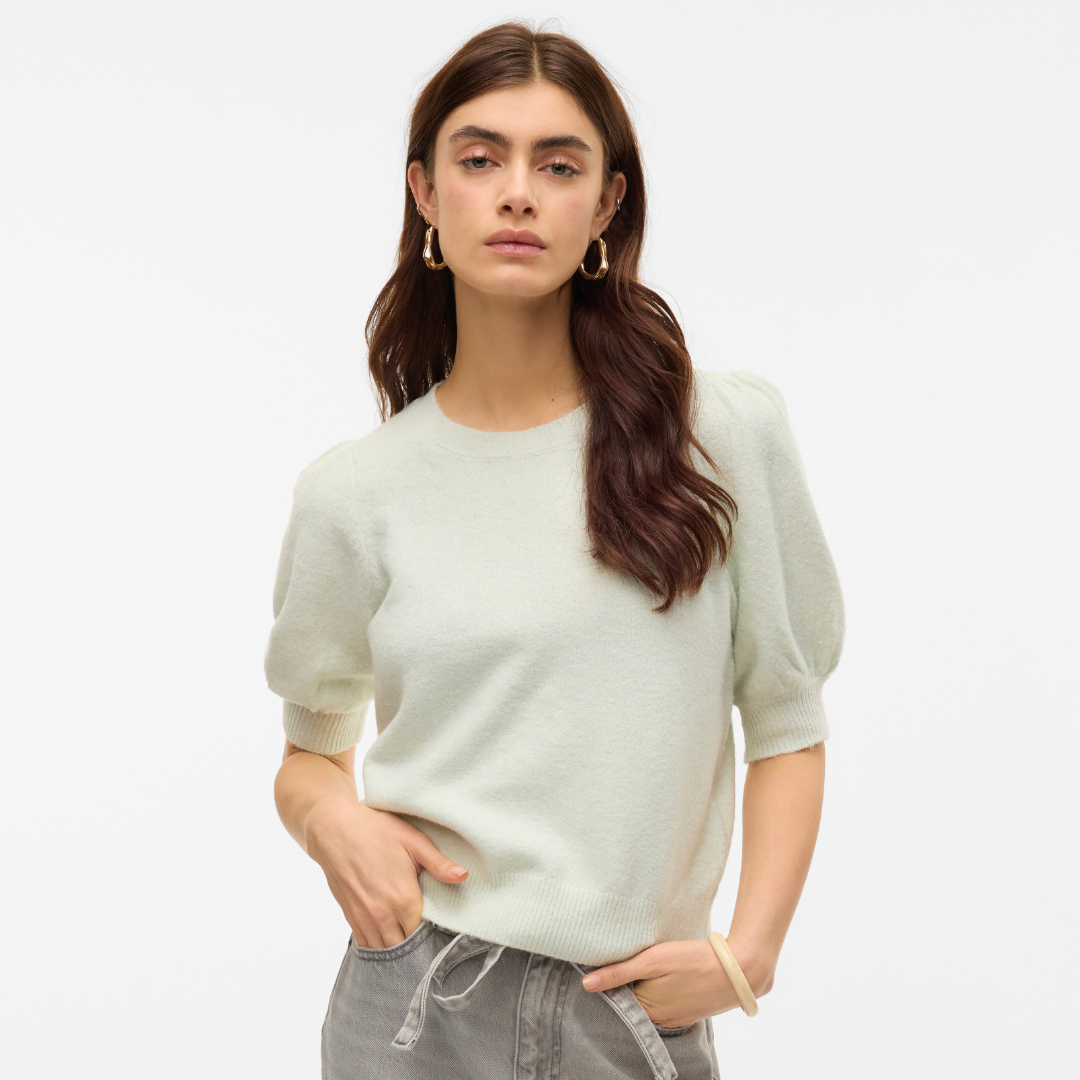 VERO MODA - STRIK - DOFFY 10278313 - MILKY GREEN MELANGE
