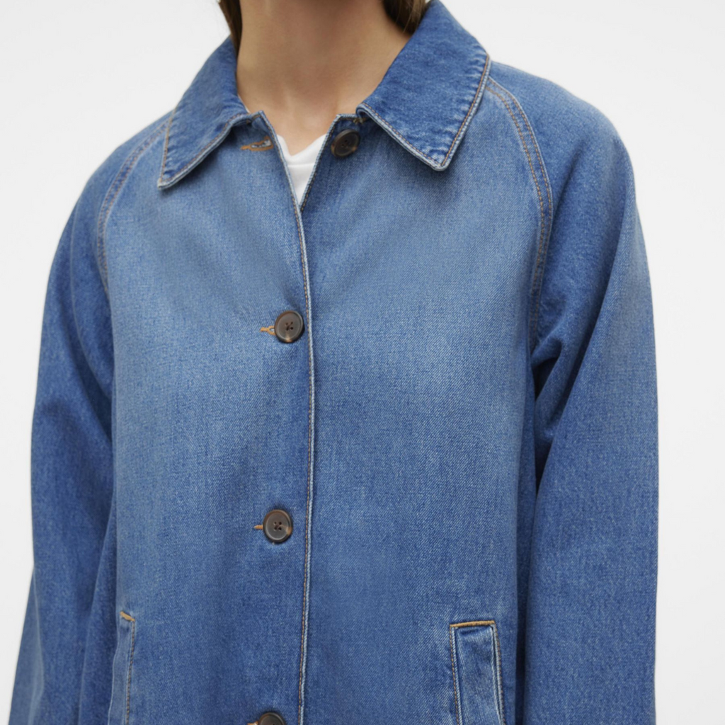 VERO MODA - DENIMJAKKE - SOPHIE 10323498 - MEDIUM BLUE DENIM
