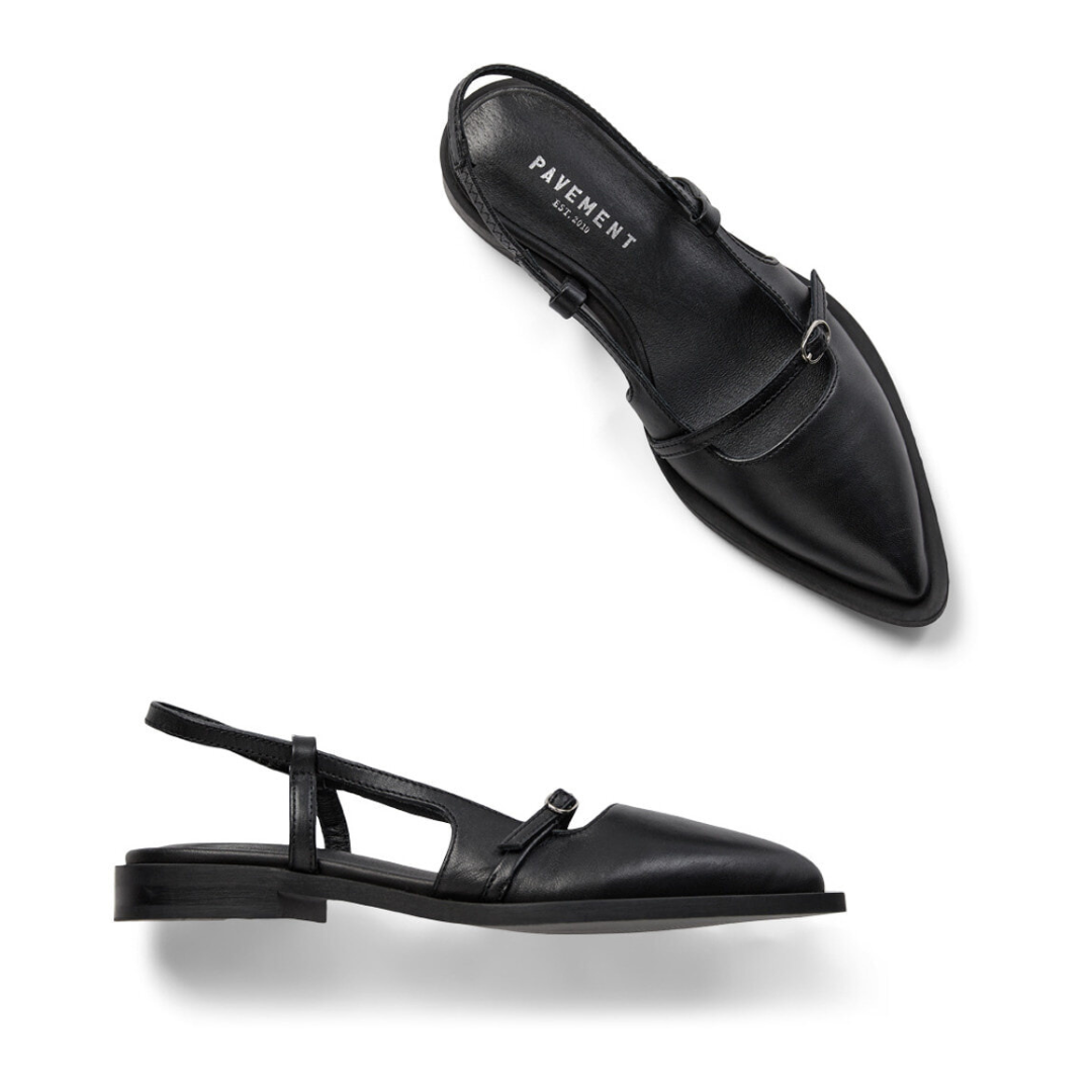 PAVEMENT - SLINGBACKS - SONJA 24153 - SORT