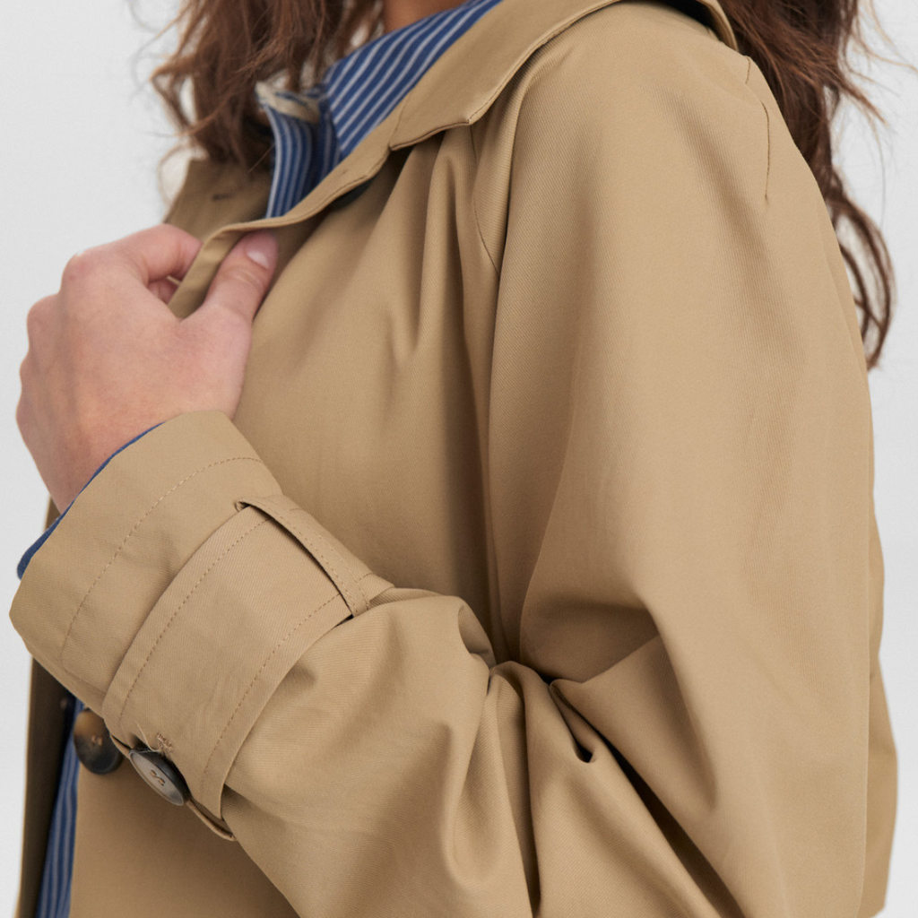 NÜMPH - TRENCHCOAT - EMMAS 705010 - TIGERS EYE
