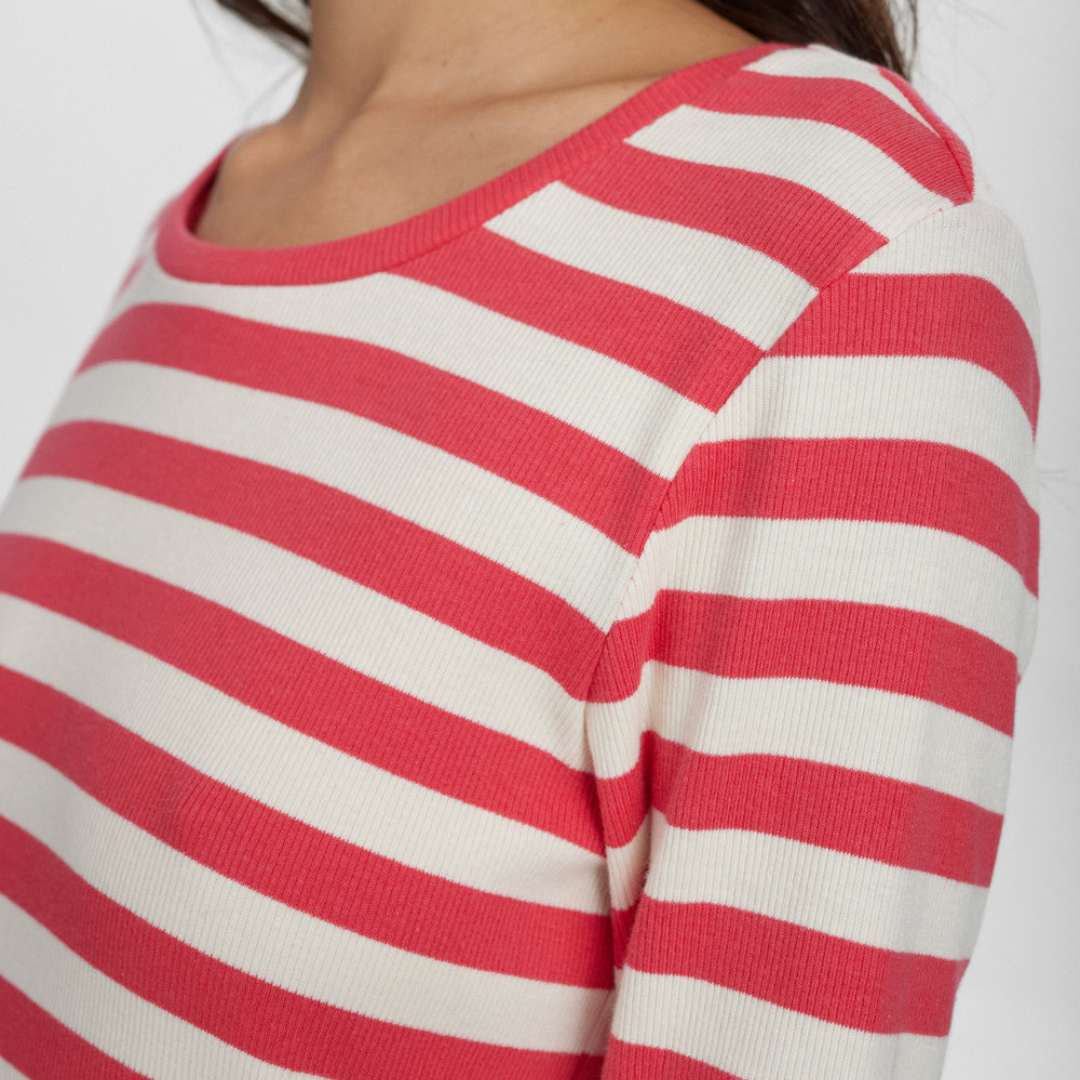 NÜMPH - BLUSE - MIXIE 703933 - GERANIUM