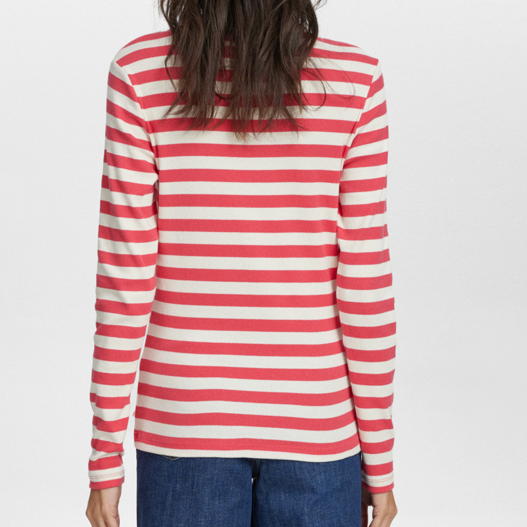 NÜMPH - BLUSE - MIXIE 703933 - GERANIUM