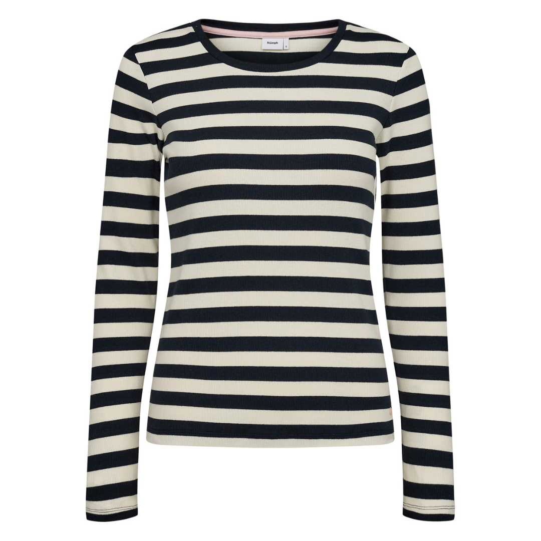 NÜMPH - BLUSE - MIXIE 703933 - DARK SAPPHIRE