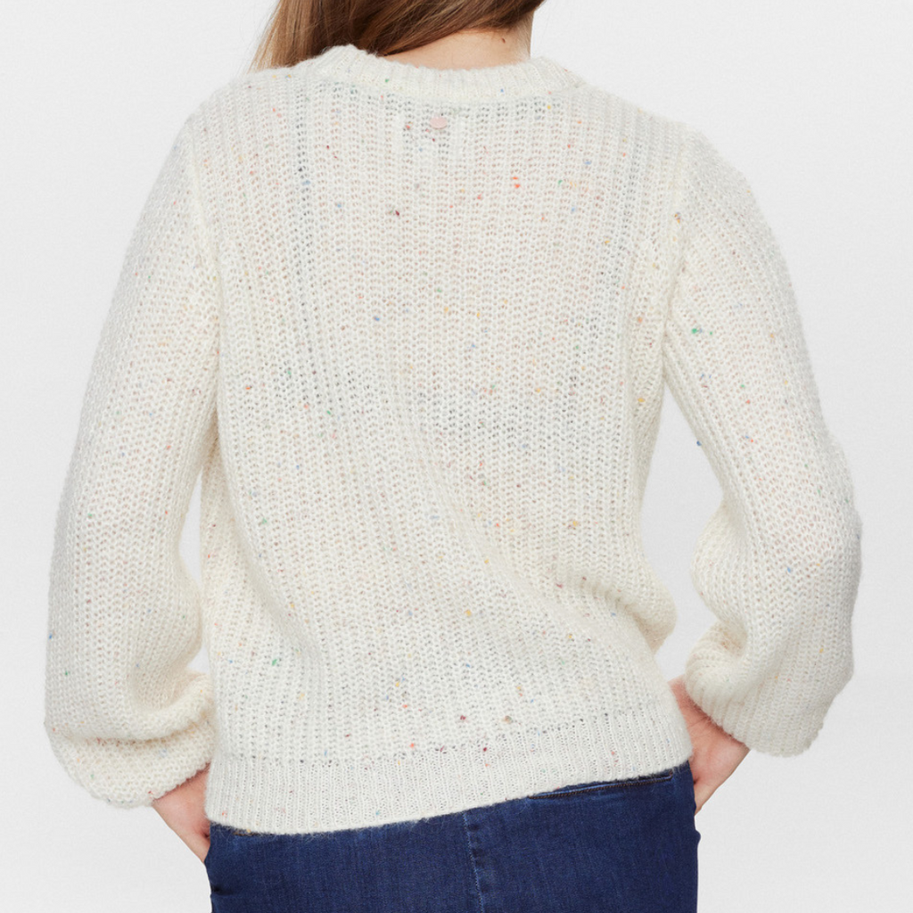 NÜMPH - CARDIGAN - MILANI 705094 - CLOUD DANCER