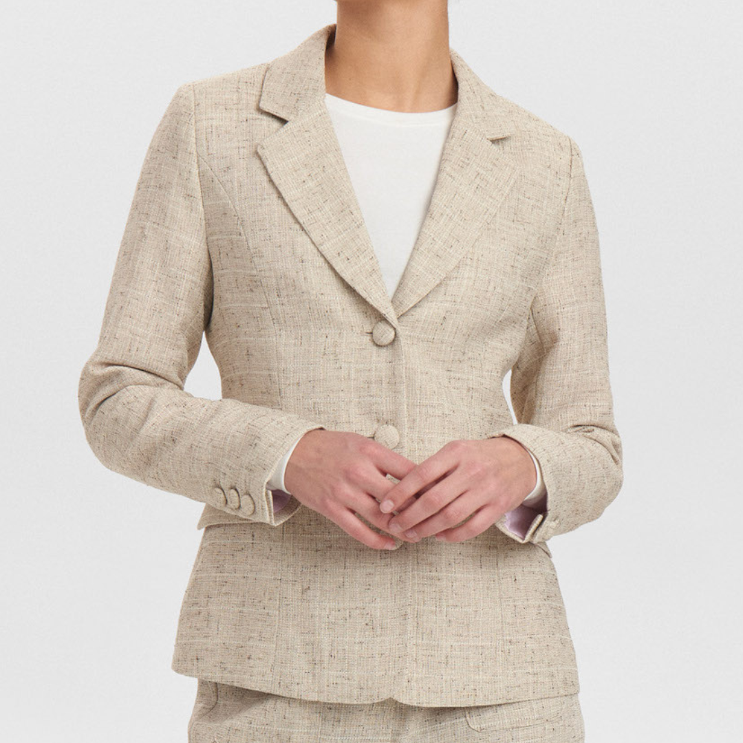 NÜMPH - BLAZER - EMERY 705057 - GREY MORN