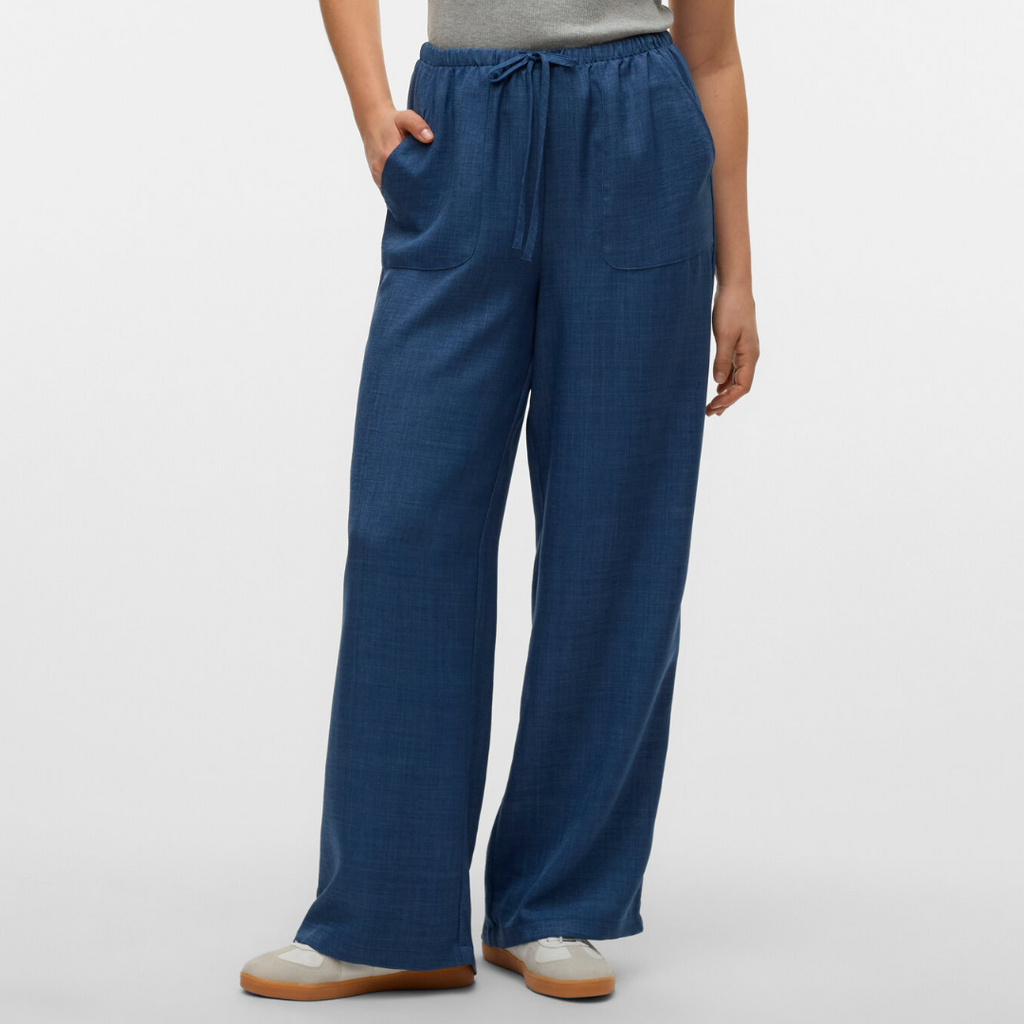 VERO MODA - BUKS - MELANEY 10316385 - DARK DENIM MELANGE