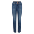 PULZ - JEANS - SUZY CURVED 50205835 - MEDIUM BLUE DENIM