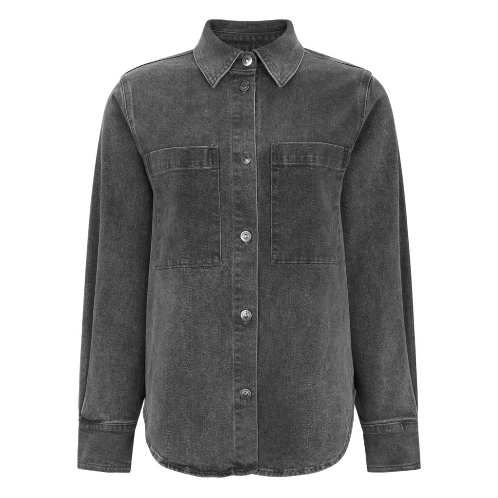 SOFT REBELS - SKJORTE - WILLA SR225-803 - LIGHT GRAY