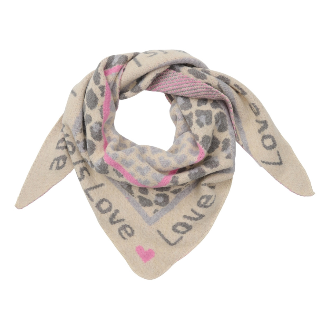 MARTA DU CHATEAU - TØRKLÆDE - CLIO 0746 - GREY/PINK