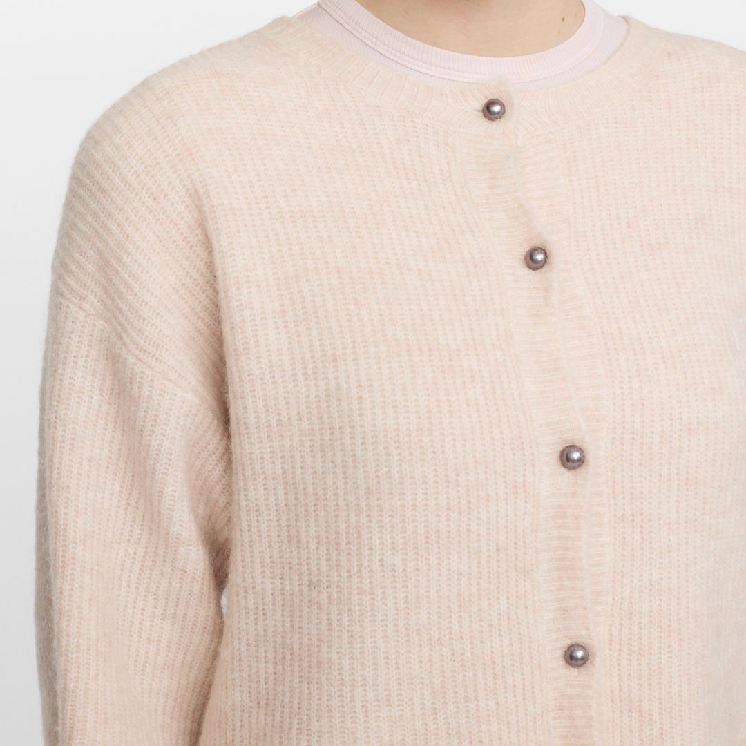 SOFT REBELS - CARDIGAN - HEMA SR225-206 - HUSHED VIOLET MELANGE