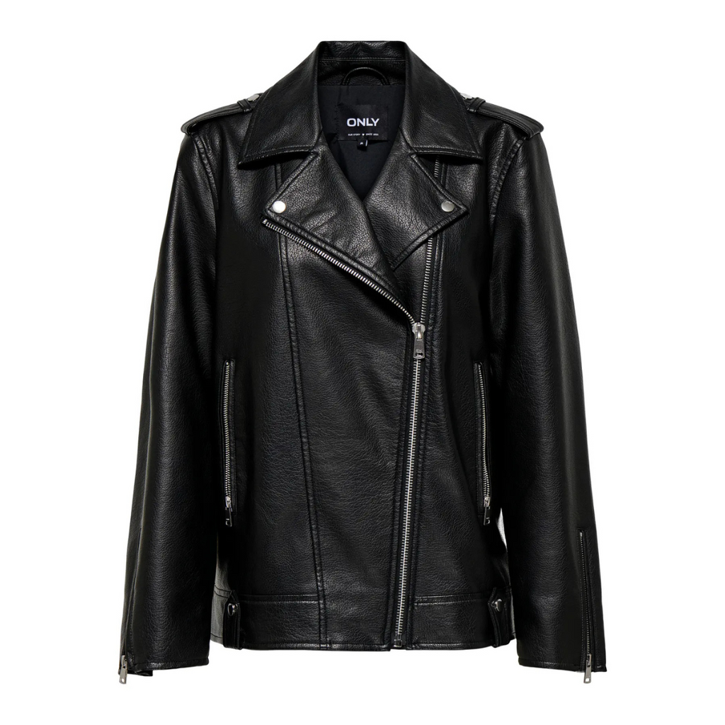ONLY - BIKERJAKKE - MILLE 15356198 - SORT