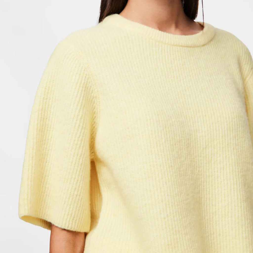 PIECES - STRIK - SILLY 17158204 - PALE BANANA MELANGE