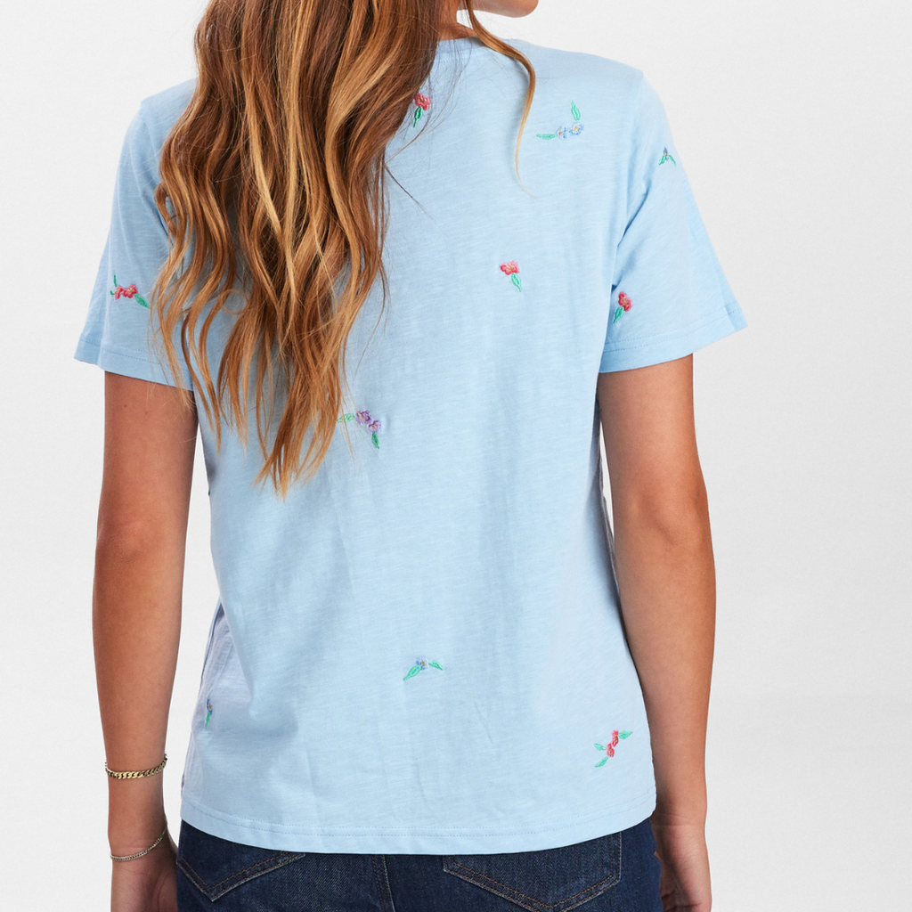 NÜMPH - T-SHIRT - SUIS 705352 - CERULEAN